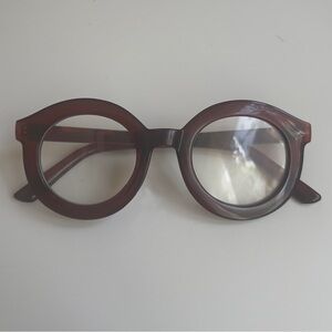 Clear Glasses Brown 

#clearglasses #school #summer #preppy #newglasses #nerdy